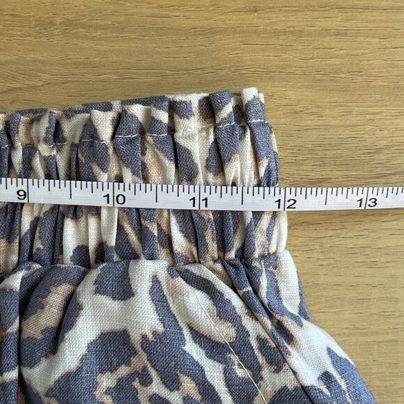 Rumer x Revolve Amaya Cheetah Shorts Womens Size Extra Small Animal Print - Picture 4 of 7